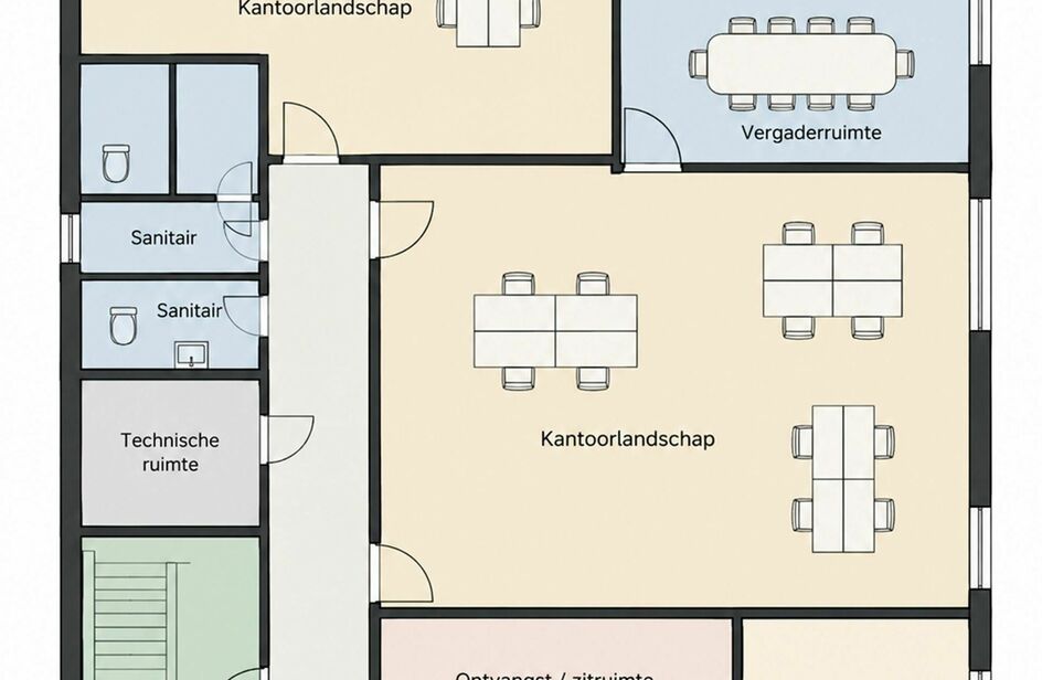 Bureaux &agrave; louer &agrave; Liedekerke