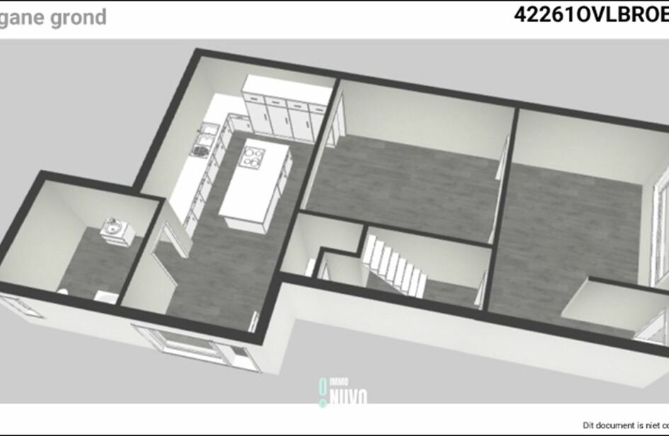 Handelspand met woonst te koop in AALST